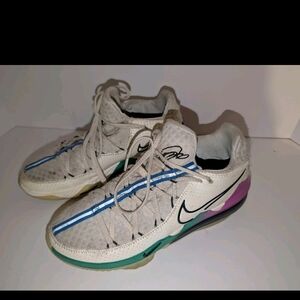 Nike Athletic Shoes - White, Blue, Green, Purple